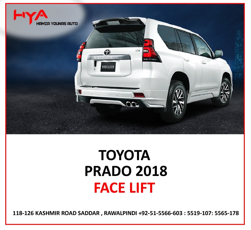 FACE LIFT PRADO 2018 GBT CHINA WITH OUT BODY KITS | H Y A parts
